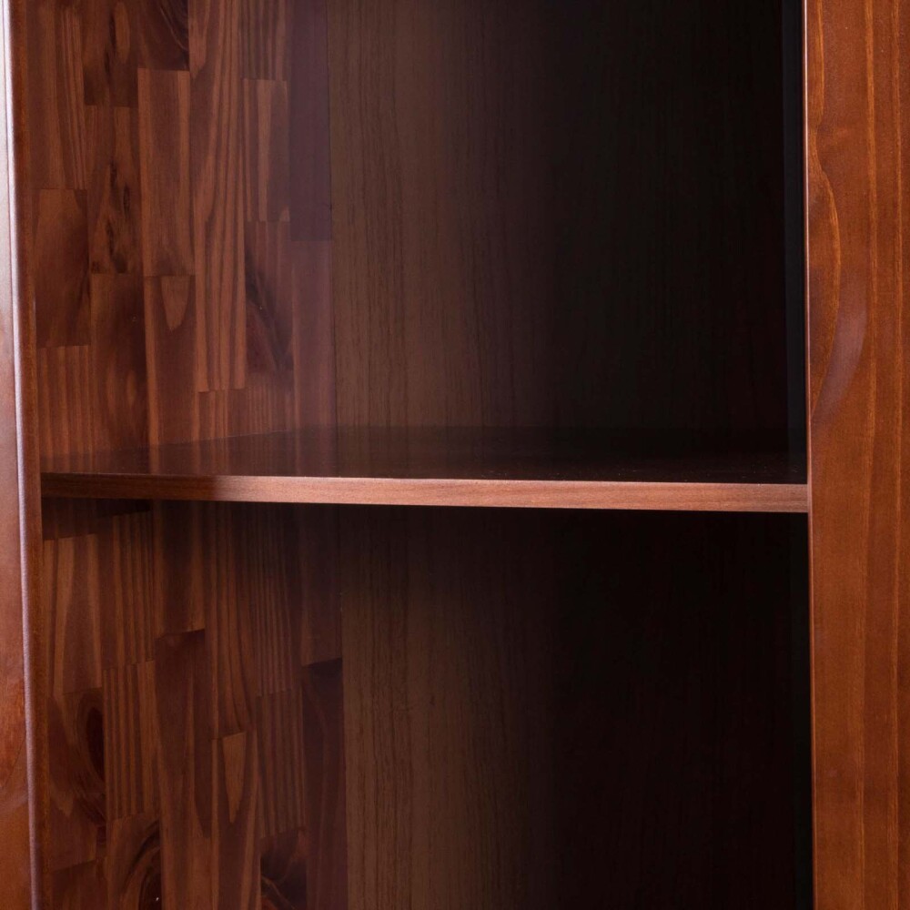 PLACARD CORREDIZO 3 PUERTAS MADERA MARRON AGATA