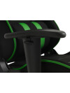 Silla gaming LAMBJERG malla negro/verde Silla gaming LAMBJERG malla negro/verde