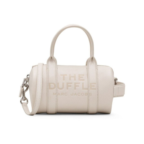 Marc Jacobs - Cartera de cuero, The Mini Duffle Blanco