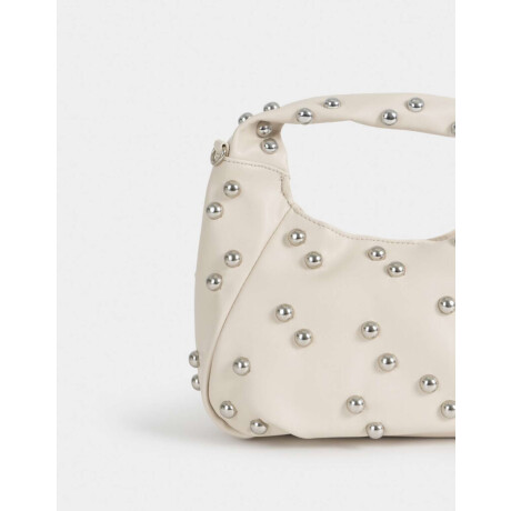 Bandolera Tachas Rojo Blanco Crudo