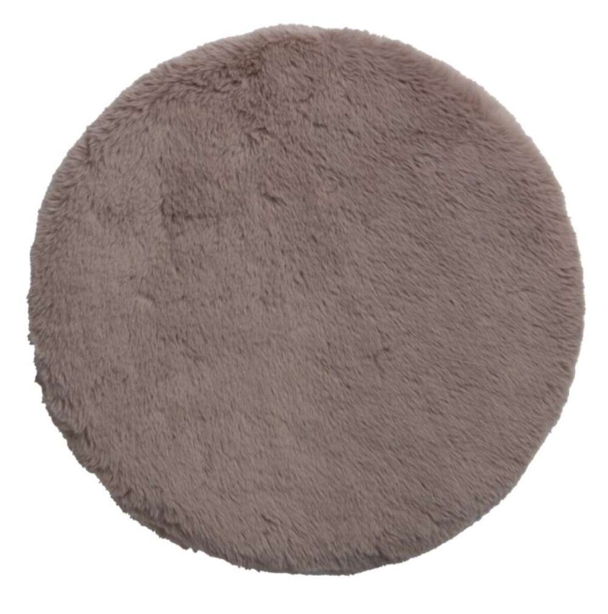Almohadón de asiento OXEL Ø35xH3 pelo arena osc - Arena oscuro 