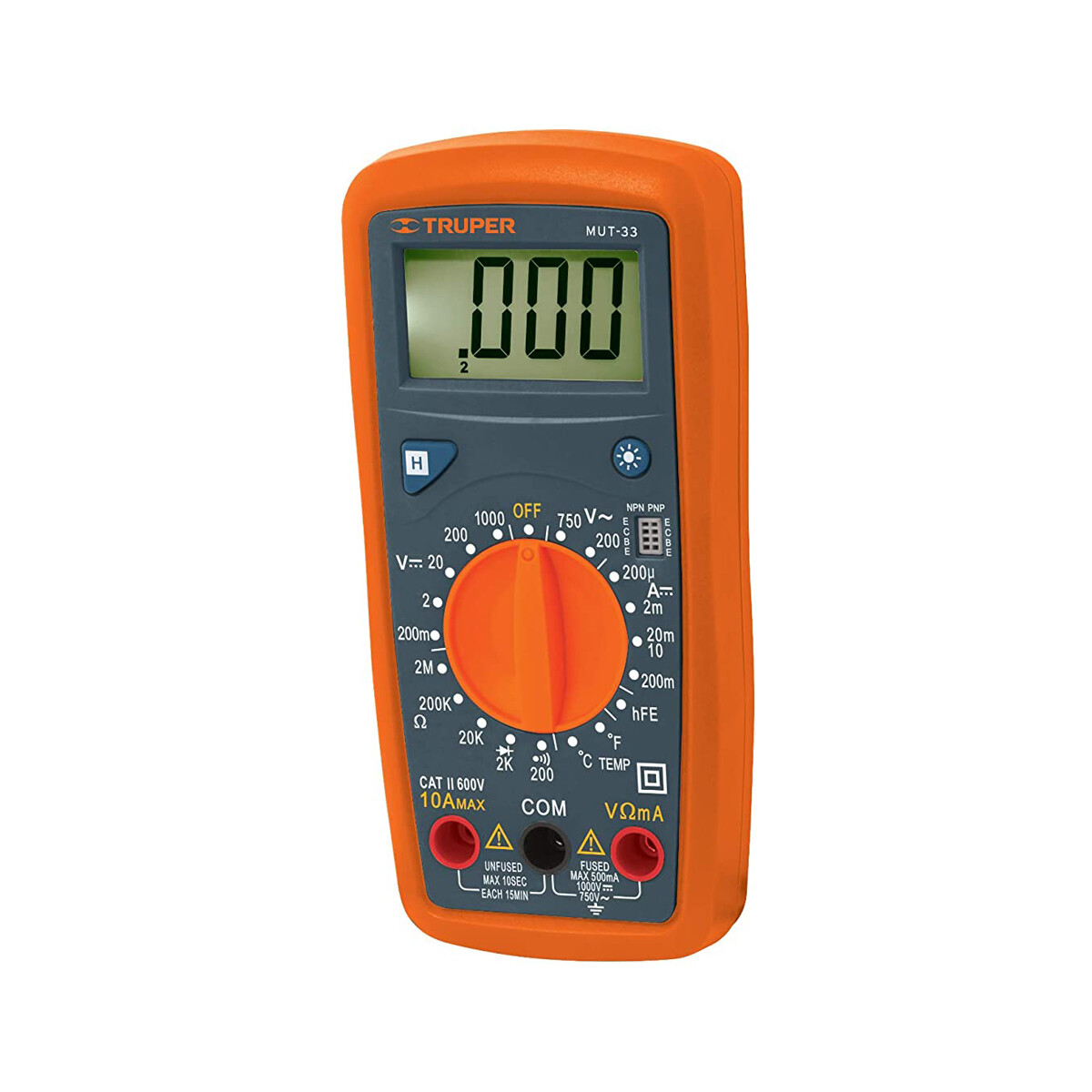 Tester Digital Medidor De Temperatura Truper Mut-33 