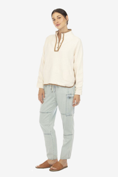 BLUSA STITCH Natural