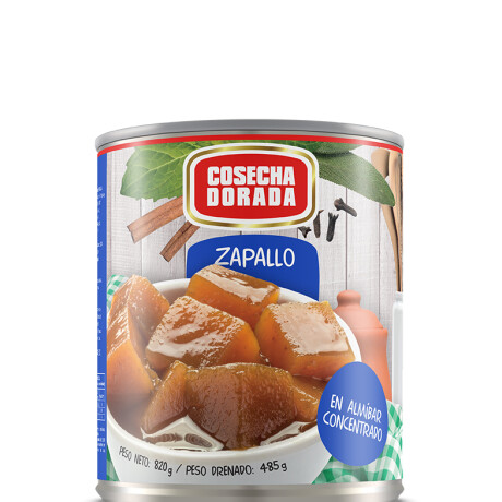 Zapallo en Almíbar Cosecha Dorada 830g Zapallo en Almíbar Cosecha Dorada 830g