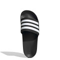 Sandalia Unisex Adidas Adilette Shower Velcro Negro - Blanco