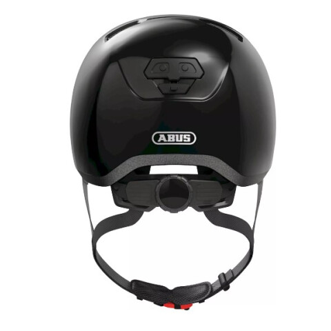 CASCO DE NIÑO ABUS SKURB KID - GREY STARS Shiny Black
