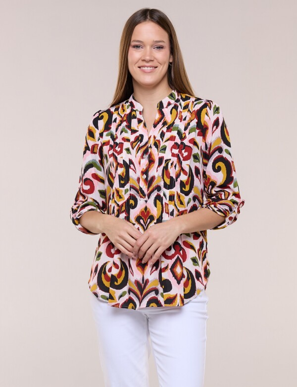 Blusa Print MULTI/ROSA