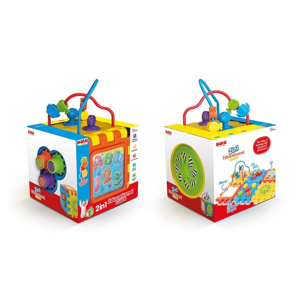Cubo Didáctico Dolu 2 en 1 
