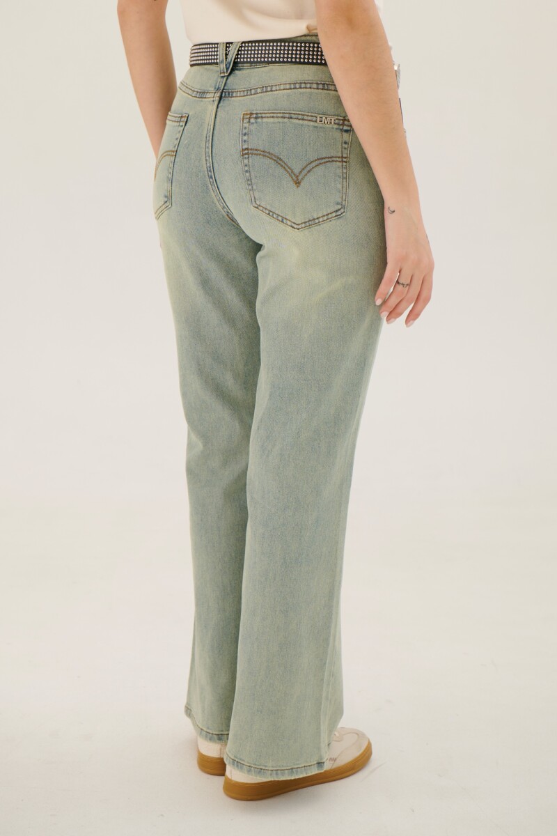 JEAN LENNY CUERO AZUL OXIDO