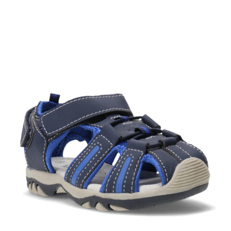 Sandalias de Niño Croco Kids RICK con velcro Azul Marino