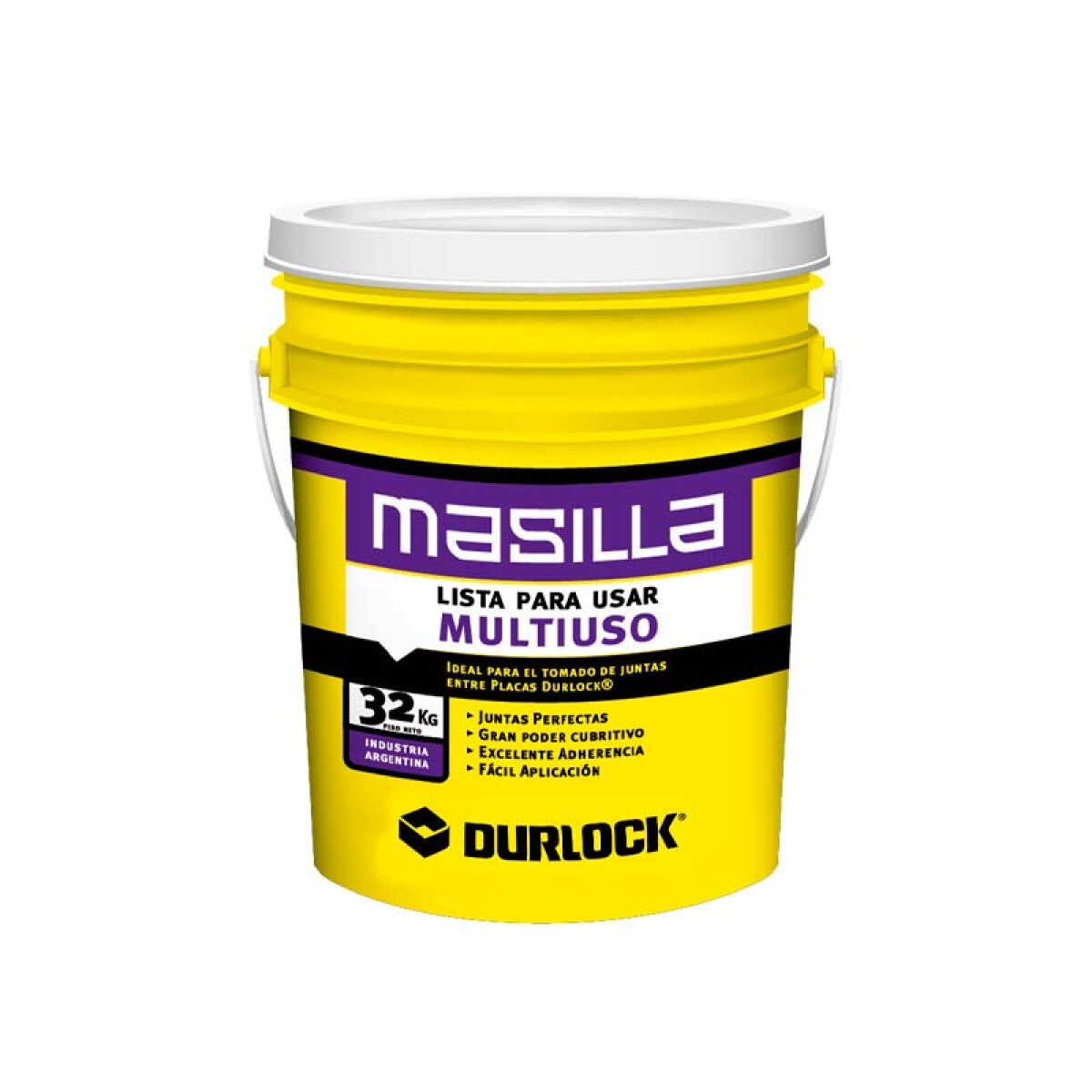 Masilla Durlock (Lista Para Uso) 32 Kgs - MASILLA DURLOCK (LISTA PARA USO) 32 KGS 