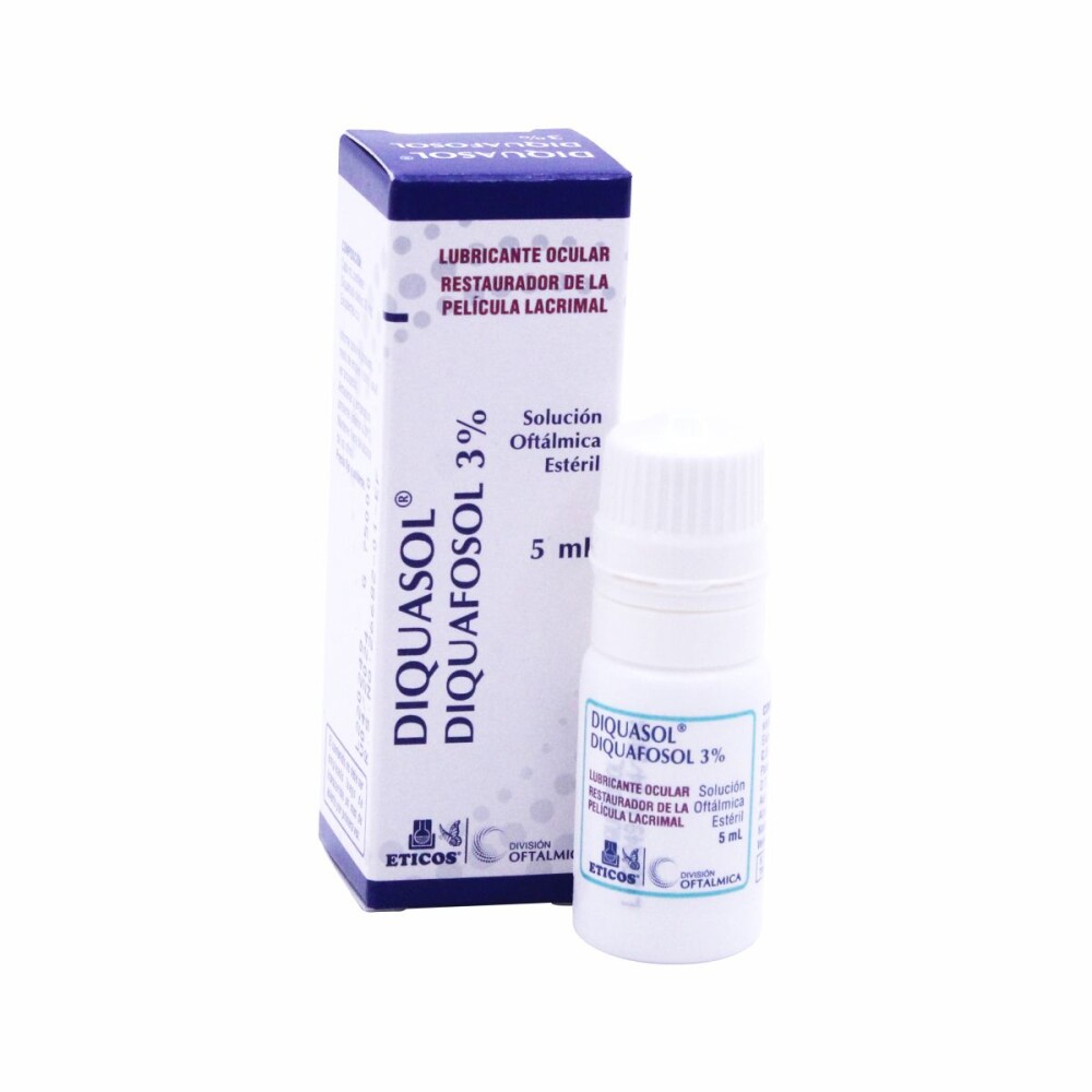 DIQUASOL SOL. OFTALM. FR. X 5 ML. única