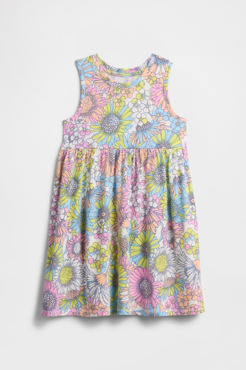 Vestido Toddler Niña Multi Floral