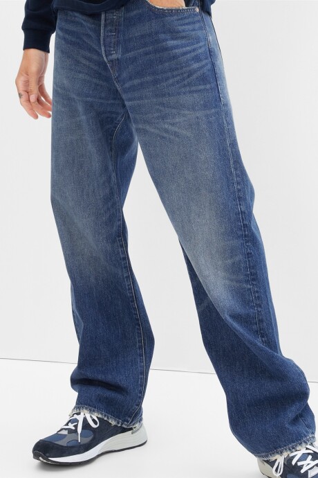 Jean 90S Loose Hombre Dark Wash