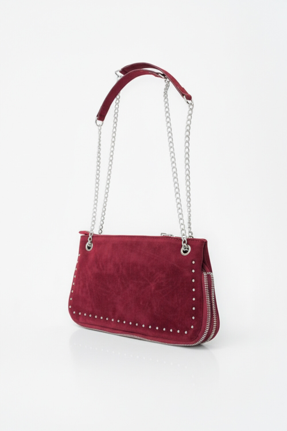Cartera Betsy Rojo Oscuro