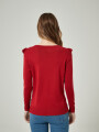 Sweater Giocopo Rojo Tango