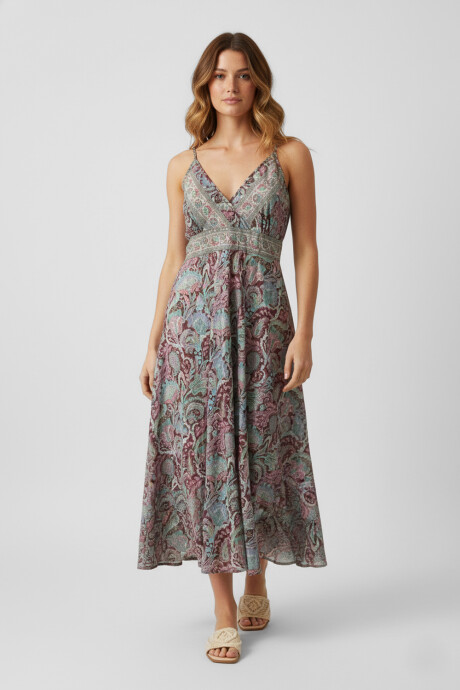 Vestido Esvirna Estampado 1