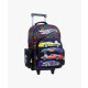 Mochila escolar Kinderland Hot Wheels 75119 color negro diseño estampado 18L Mochila escolar Kinderland Hot Wheels 75119 color negro diseño estampado 18L