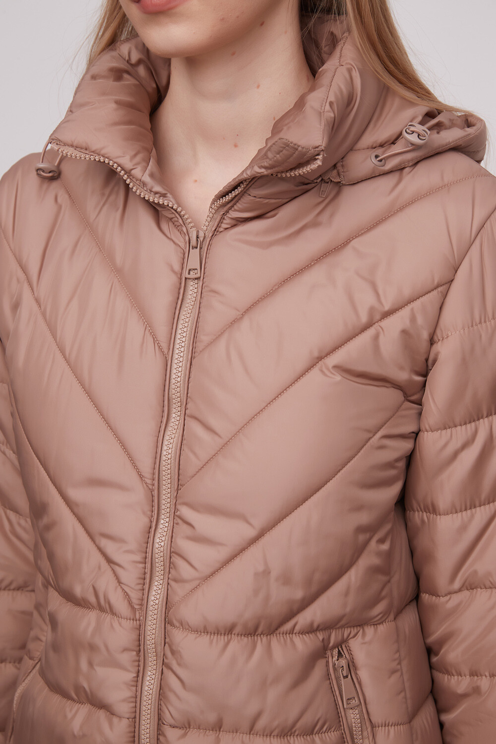 Campera Mercis Beige Oscuro