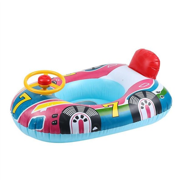 Salvavidas Inflable Flotador Auto Volante Niños Piscina Salvavidas Inflable Flotador Auto Volante Niños Piscina