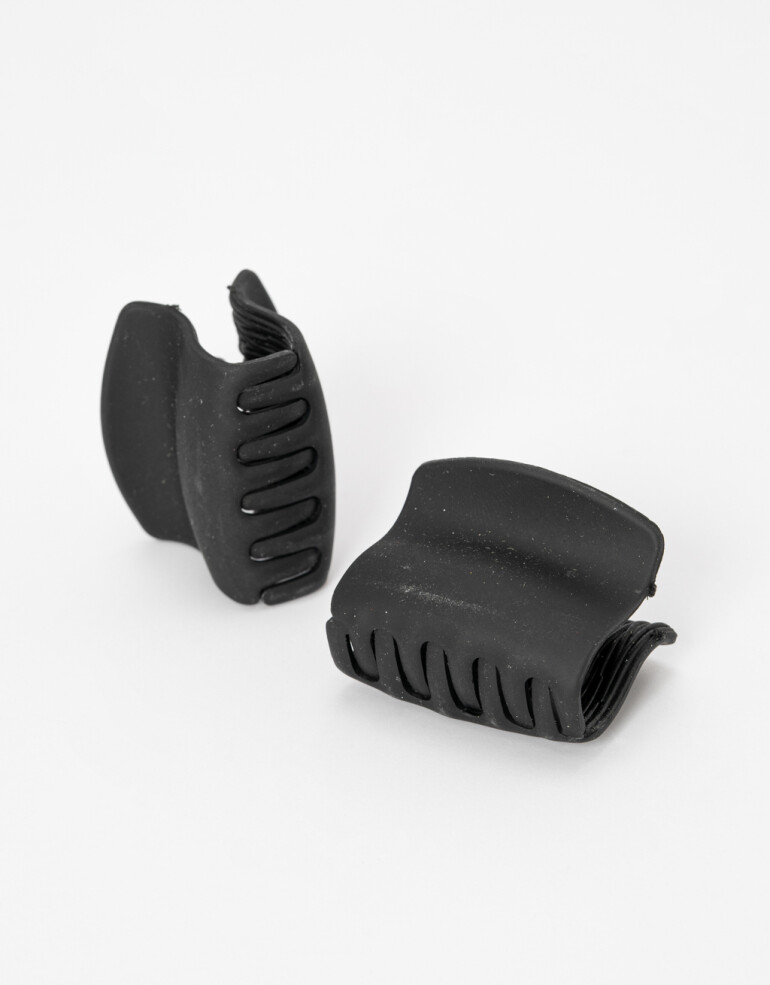 Broches Sets Acrilico Set De Broches - Negro