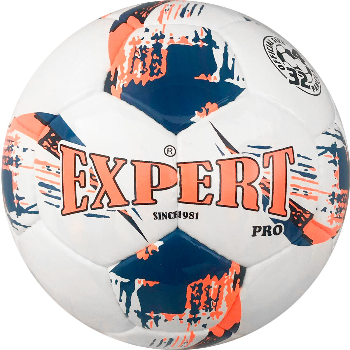 Pelota Expert N4 Fútbol Profesional Cosida A Mano - Multicolor 