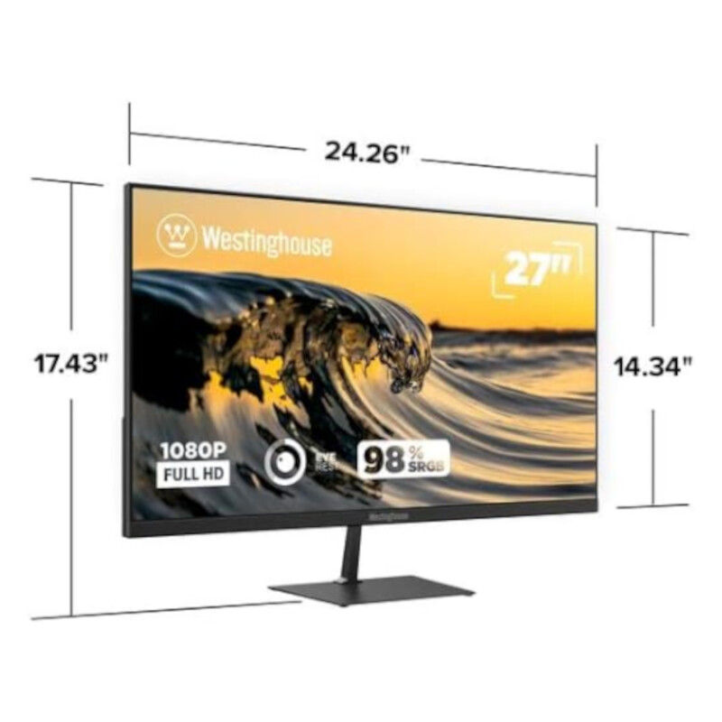 Monitor Westinghouse 27'' Led 1080p 75hz 6,5ms Monitor Westinghouse 27'' Led 1080p 75hz 6,5ms