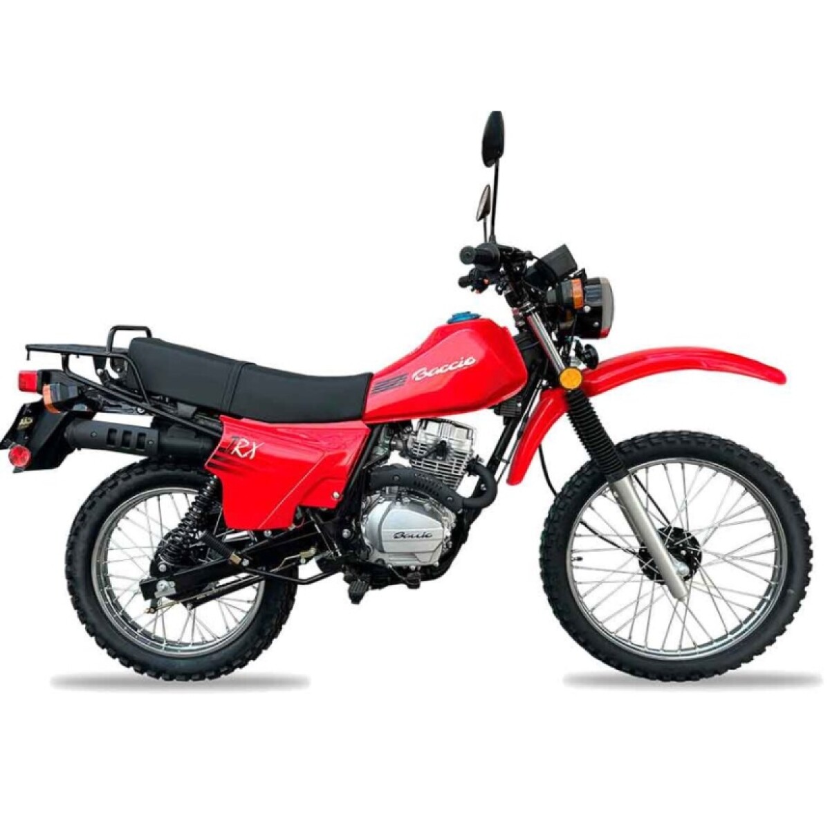 Moto Baccio Enduro Trx125 - Rojo 