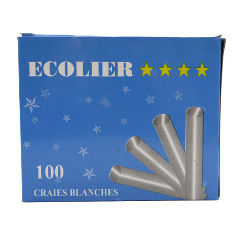 Tiza Blanca ECOLIER x100u Tiza Blanca ECOLIER x100u