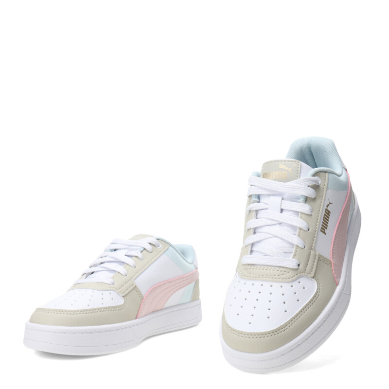 Championes Infantiles Puma Caven 2.0 Junior Blanco - Camel