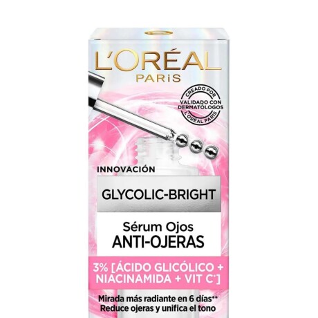 LOREAL SERUM OJOS GLYCOLIC-BRIGHT ANTI-MANCHAS 20gr LOREAL SERUM OJOS GLYCOLIC-BRIGHT ANTI-MANCHAS 20gr