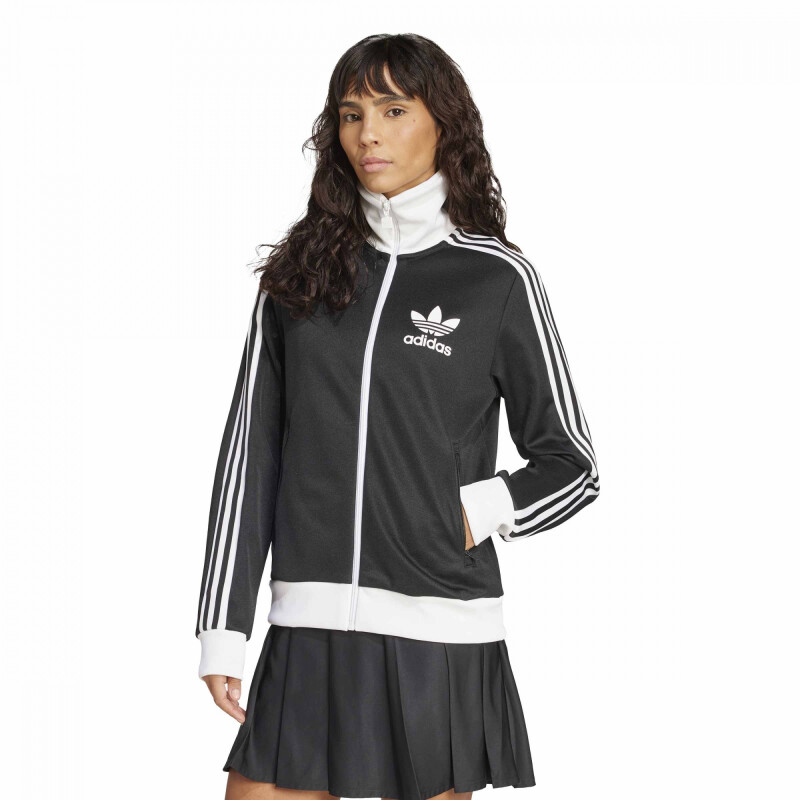 Campera Originals Adidas TT de Mujer - HZ3743 Negro-blanco