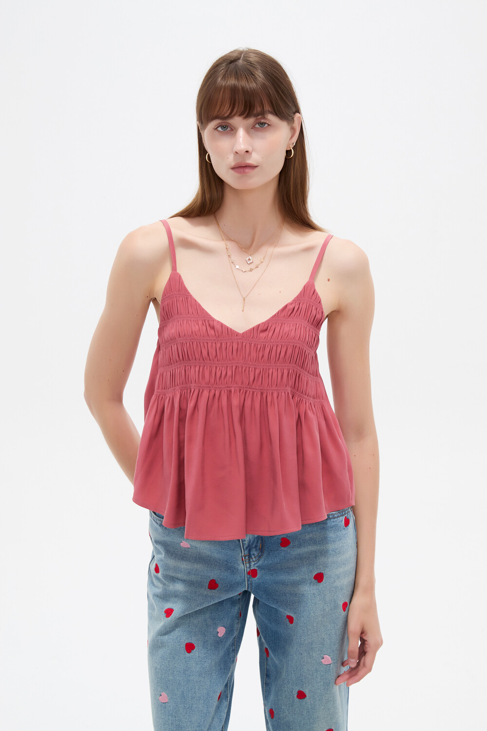Musculosa Leka Coral