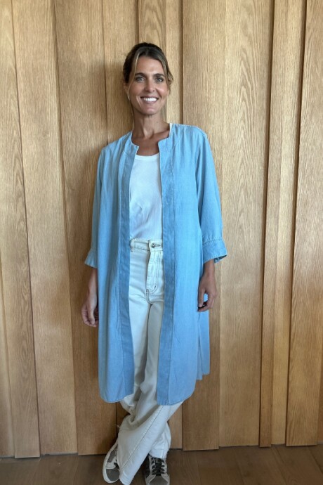 Kimono Ola Denim Celeste