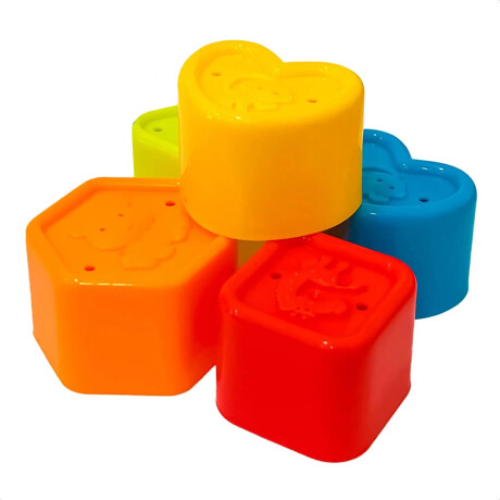 Juego Didáctico 20pcs Apilable Encastrable Para Bebé Juego Didáctico 20pcs Apilable Encastrable Para Bebé