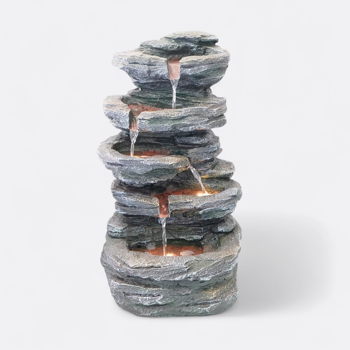 Fuente de Agua Cascada 4 Caídas 