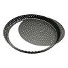TARTERA PERFORADA ACERO CARBONO FONDO REMOVIBLE 24 cms TARTERA PERFORADA ACERO CARBONO FONDO REMOVIBLE 24 cms