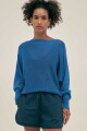 LU RING SWEATER Blue
