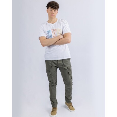 Pantalón cargo UFO Rick verde Verde musgo