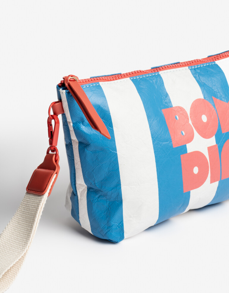 Porta Cosméticos Porta Cosmésticos Estampado Bom Dia - Estampado Rayas