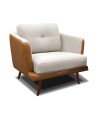 Butaca 1 Cuerpo Triunfo Marron y beige