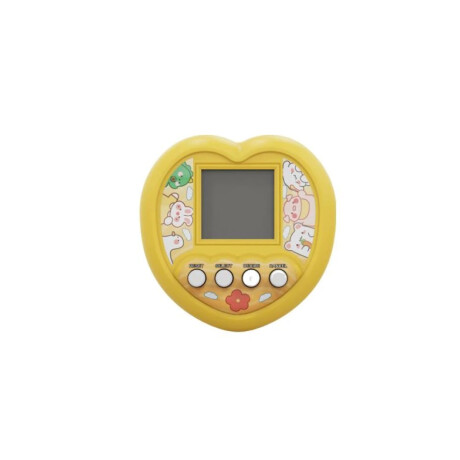 Mascota virtual corazón amarillo
