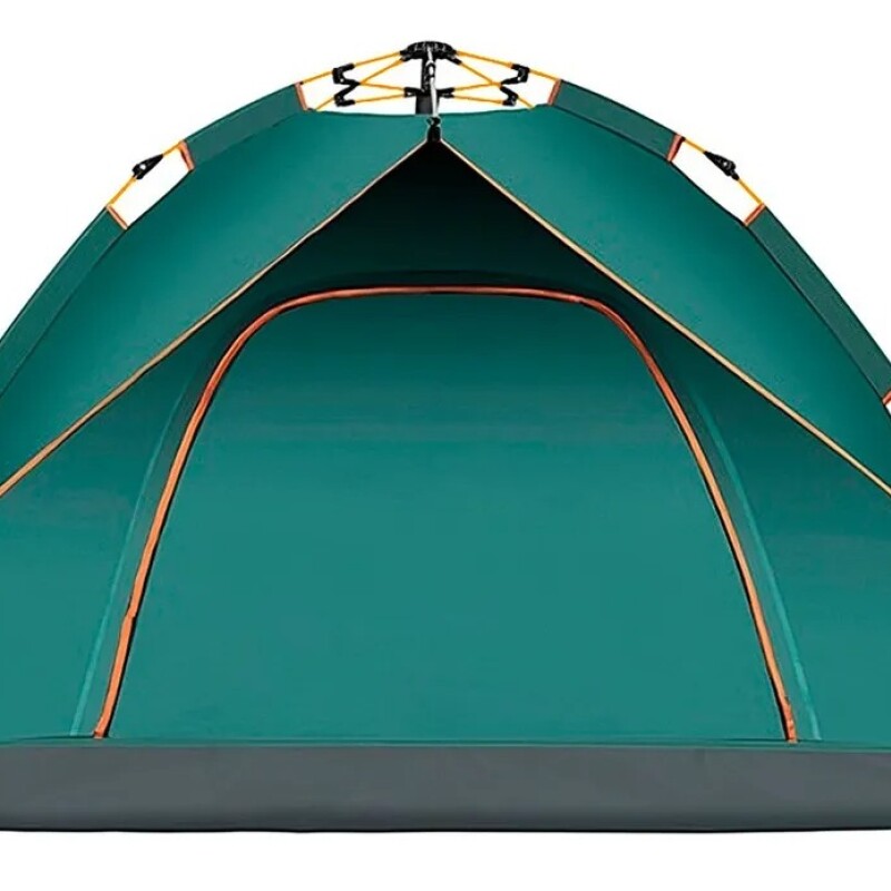 Carpa Automática Autoarmable Capacidad 3 a 4 Personas VERDE