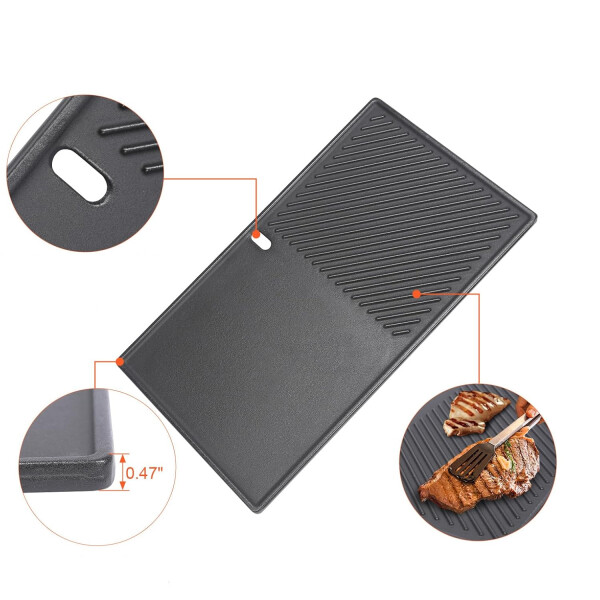 Plancha De Hierro Para Parrilla Fire King Kyq 43s PLANCHA HIERRO FIRE KING KYQ 43S