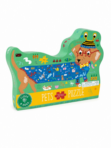 PUZZLE SALCHICHA 20 PCS VERDE