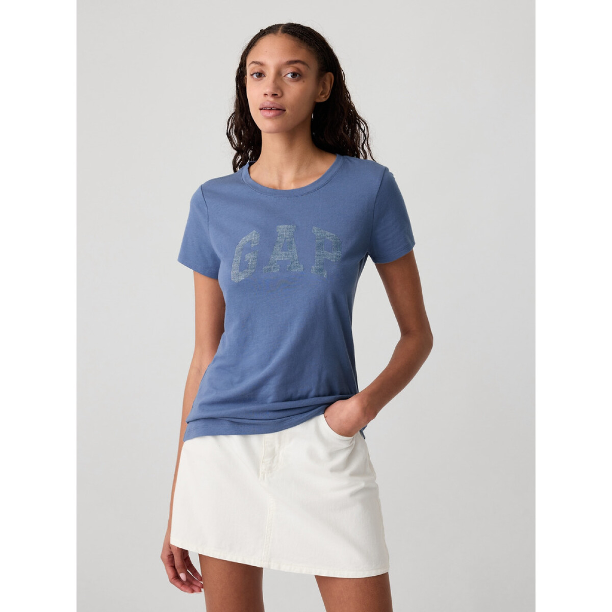 V-GAP SS CLSC TEE - V2 - BAINBRIDGE BLUE 