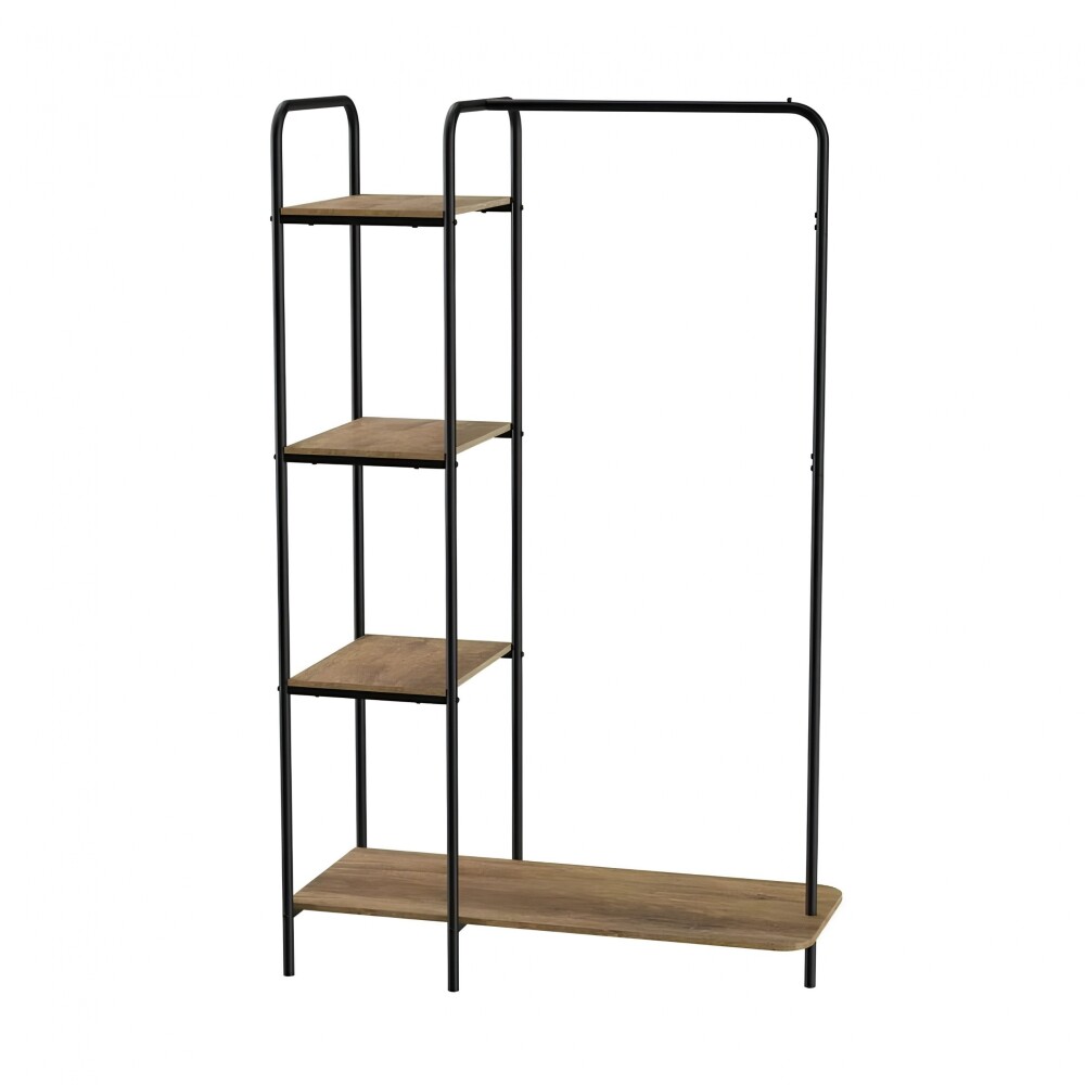 Perchero 4 estantes - House Negro