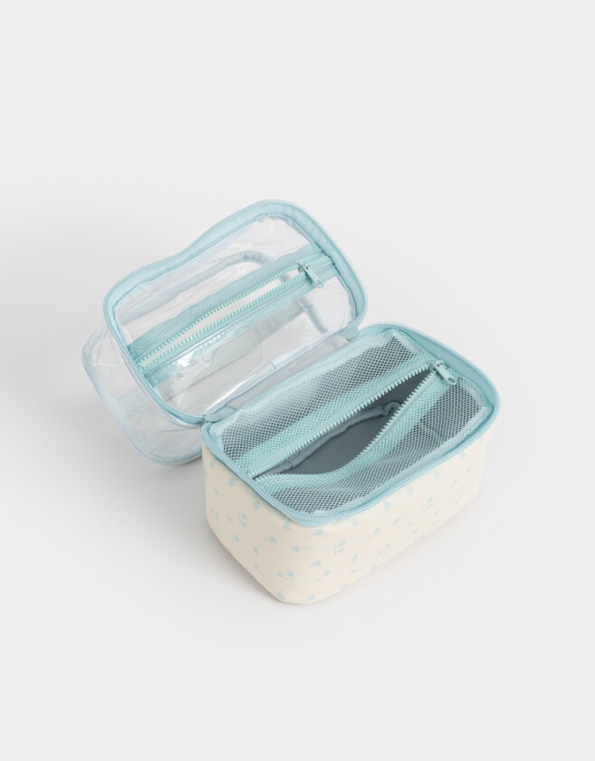 Porta Cosméticos Estampados Porta Cosméticos Con Manija - Estampado Flores