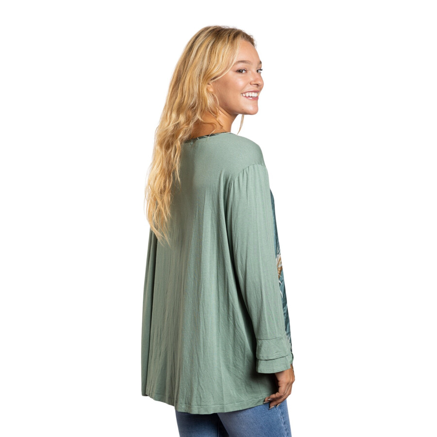 CHERRY BLUSA GREEN