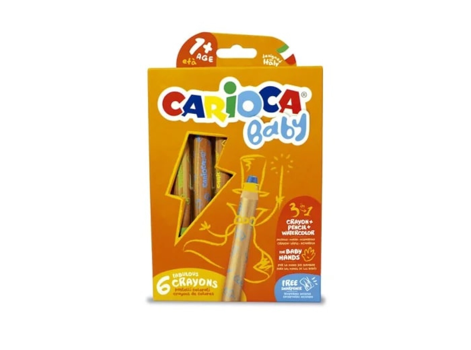 Lapices Carioca Baby 3 en 1 